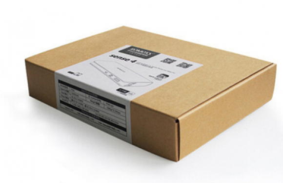 雙面淺?？埓蛟炝_巴仕電源牛皮紙包裝